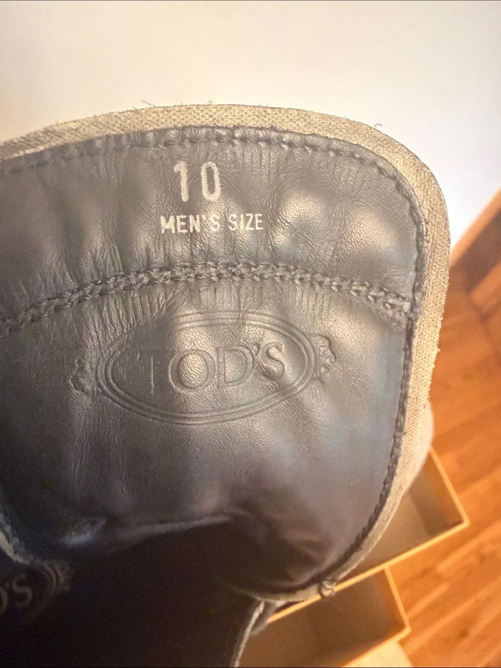 Tod's Gray Suede Lace-Up Men's Boots